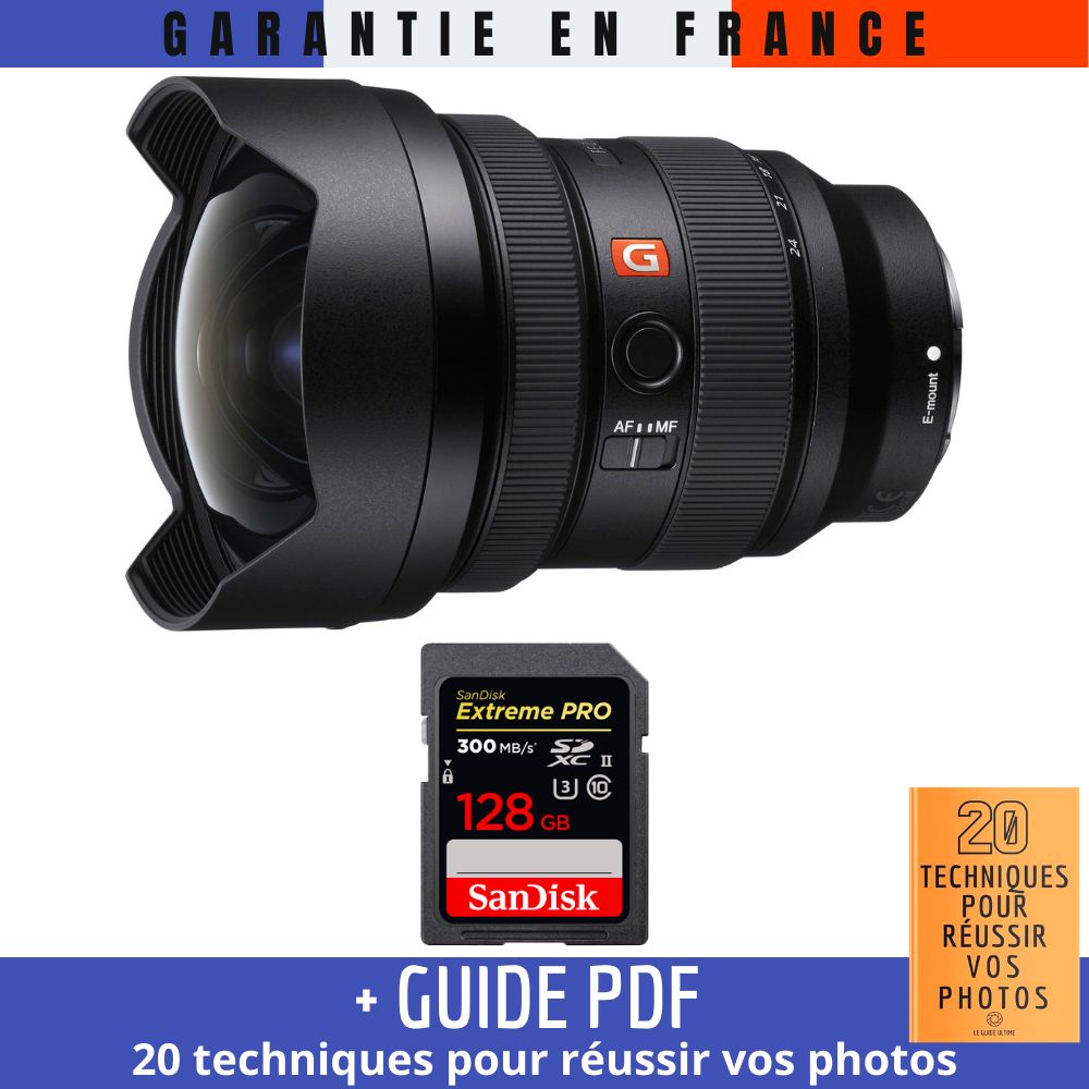 Sony FE 70 200mm f4 G OSS + 1 SanDisk UHS II 300 MB/ + Guide PDF 20 TECHNIQUES POUR RÉUSSIR VOS PHOTOS