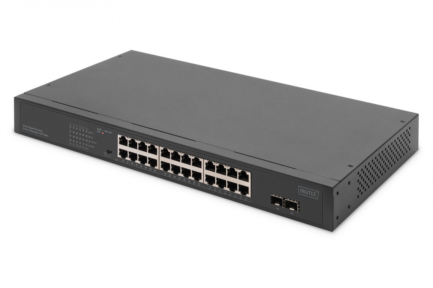 Digitus Commutateur Réseau Gigabit 24 Ports 19 Pouces Unmanaged 2