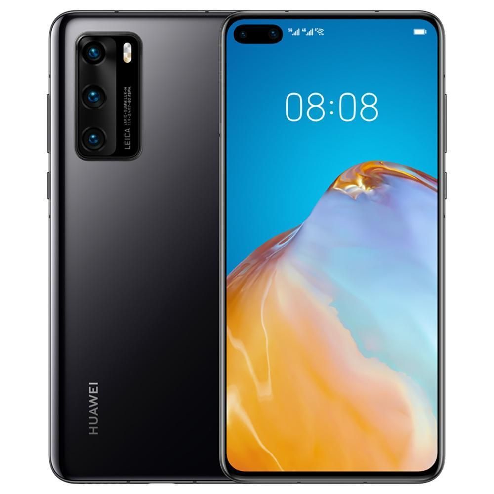 Huawei P40 128 Go Double SIM Noir (Services Google non intégrés)