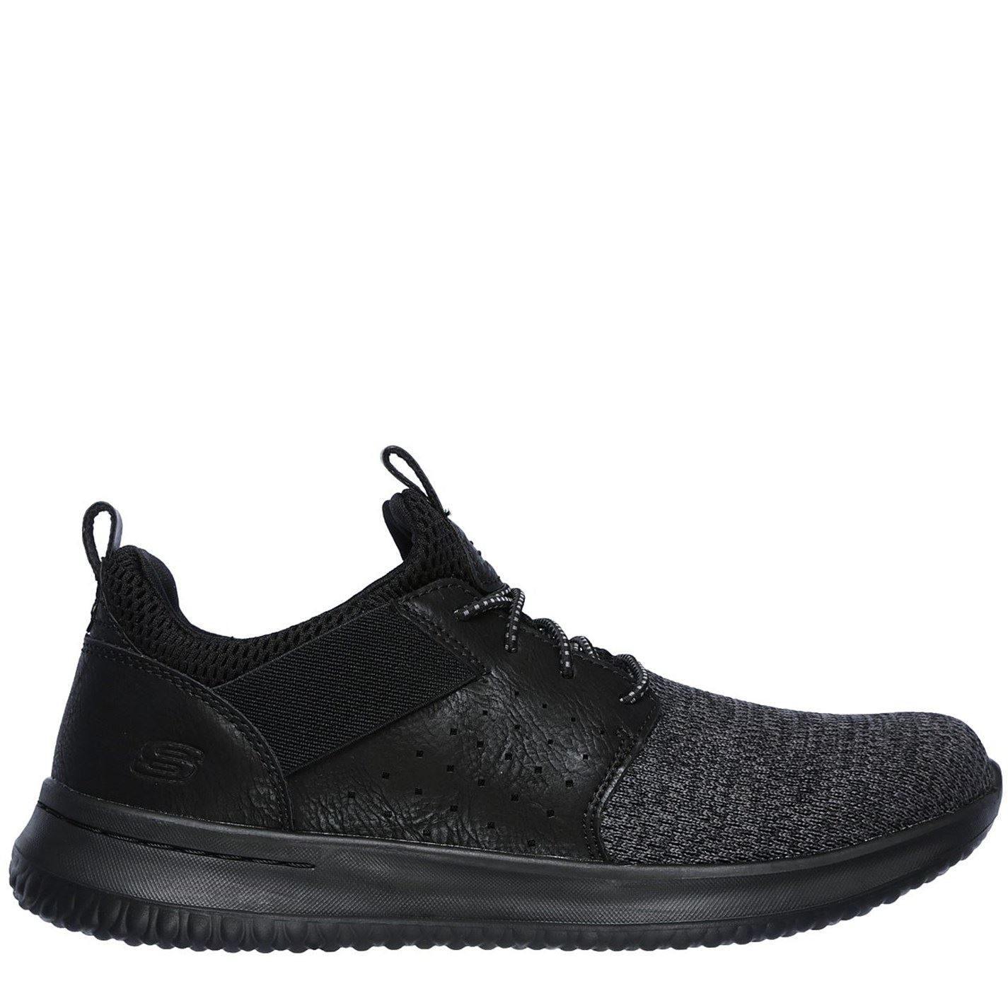 skechers-delson-camben-chaussures-de-sport-baskets-basses-tricot-hommes-noir-42-43-rakuten-0191665193319