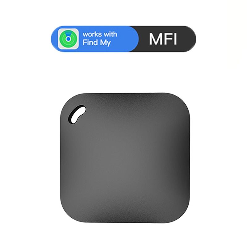 Traceur Gps Intelligent Bluetooth,Fonctionne Avec Apple Find My Andrea Itag,Dispositif De Rappel Anti-Perte,Localisateur Classé Mfi,Clé De Voiture,Animal De Compagnie,Enfants - Type Black #G