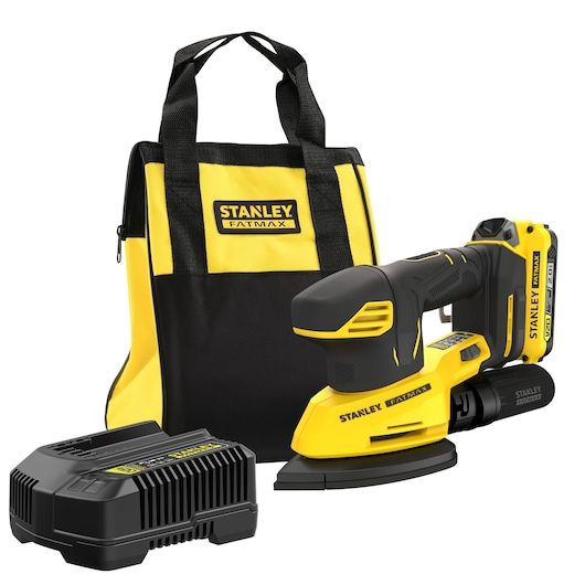 Ponceuse de finition STANLEY FATMAX SFMCW221D1S QW