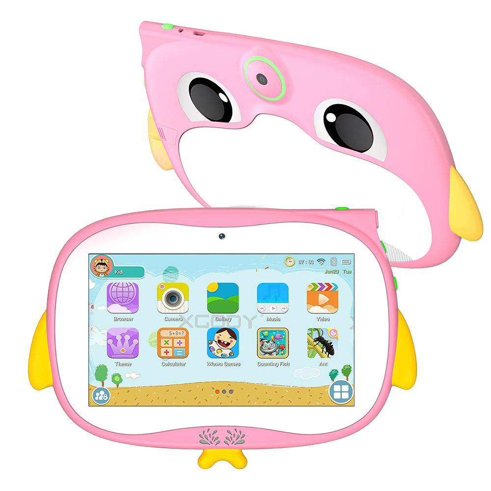 Tablette Enfant LOIDIS V80 (2023) 128 Go 7.1 pouces Wi-Fi Rose