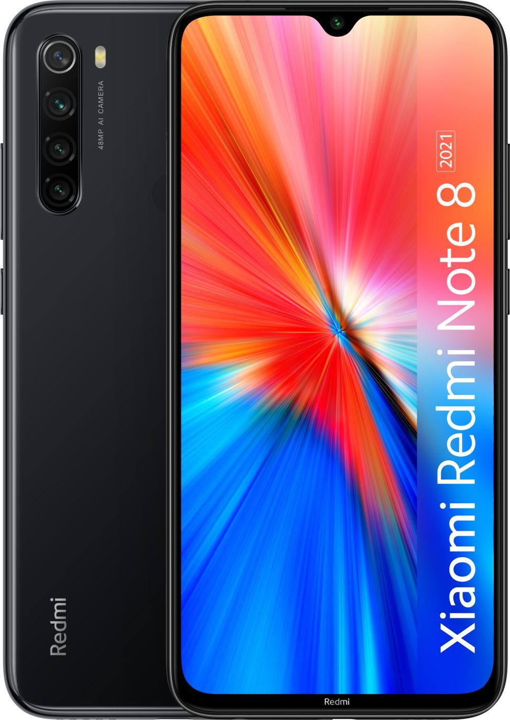 Xiaomi Redmi Note 8 2021 64 Go Noir spatial