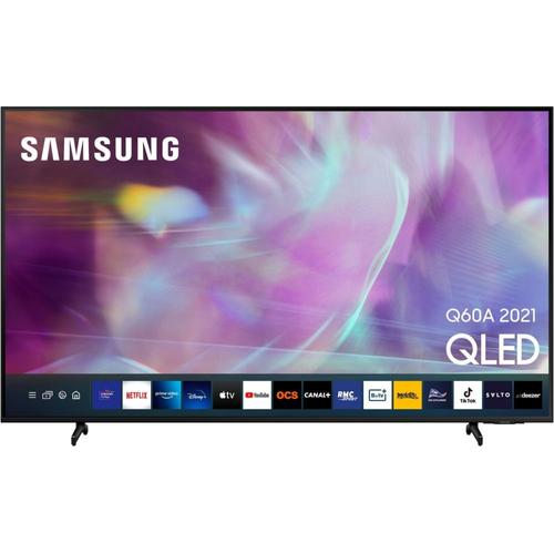 TV Samsung 75" QLED Qe75Q60A 4K UHD Noir