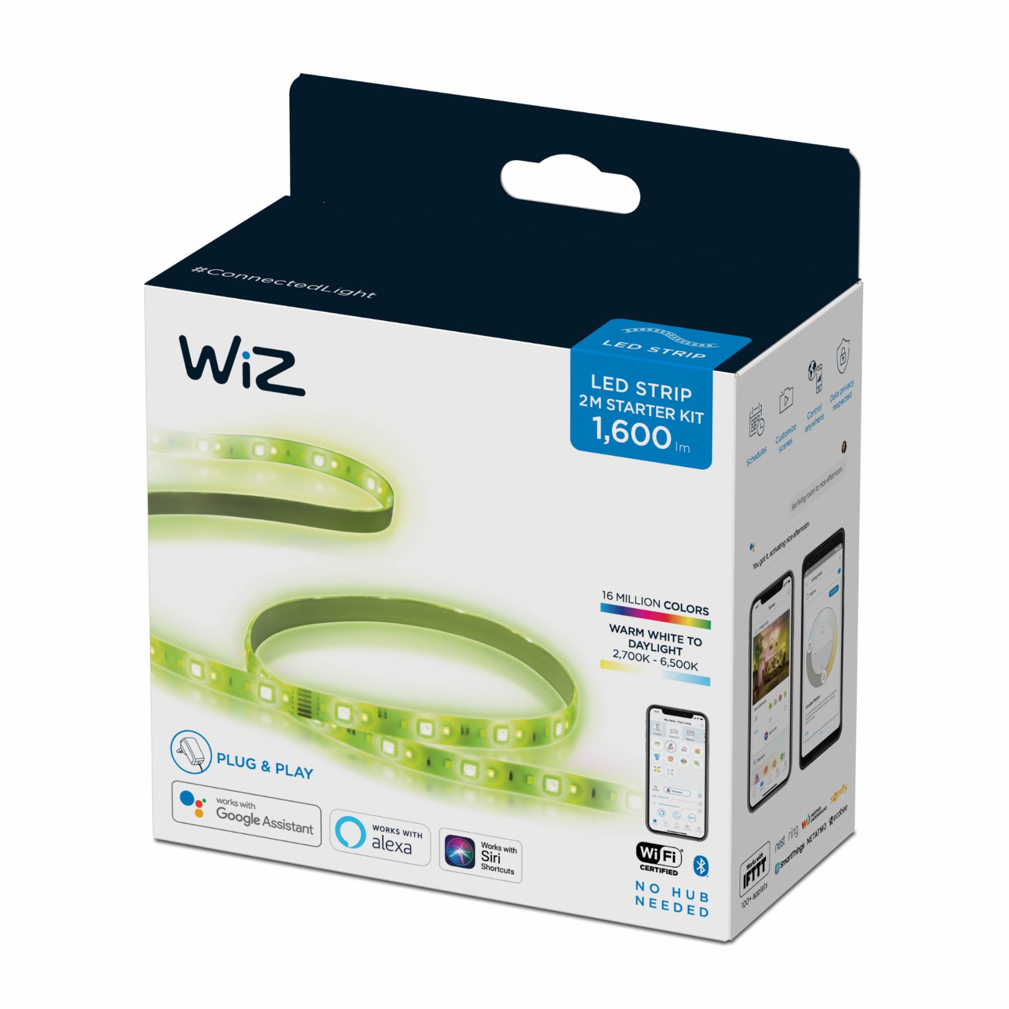 Tube Led Connectée Philips Le Lot De 2 Rubans - vue 6