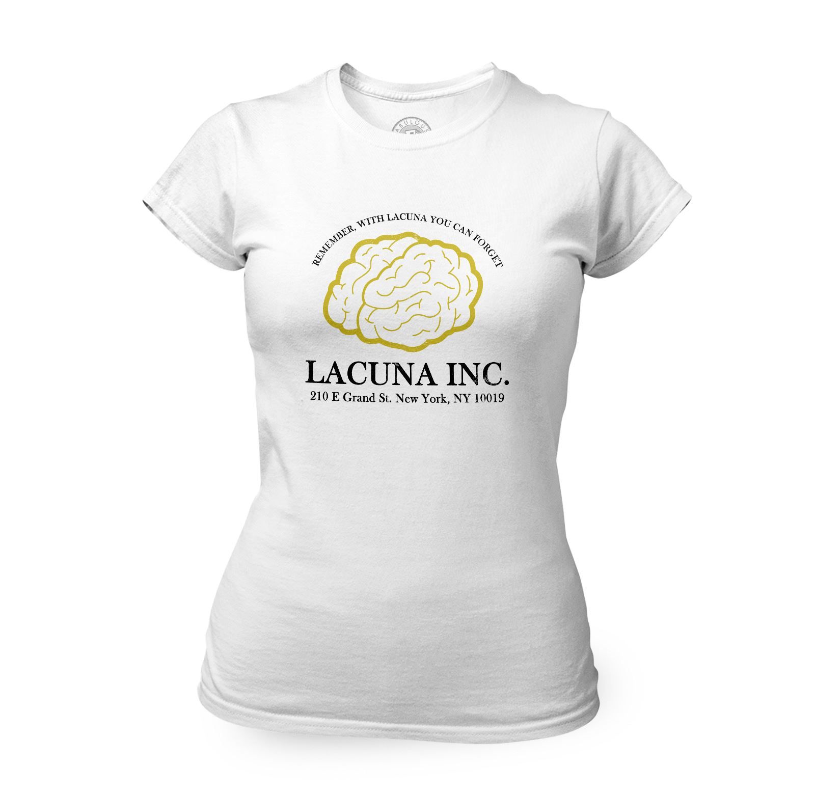 T-Shirt Femme Col Rond Lacuna Inc. Geek Jeux Video Serie Film