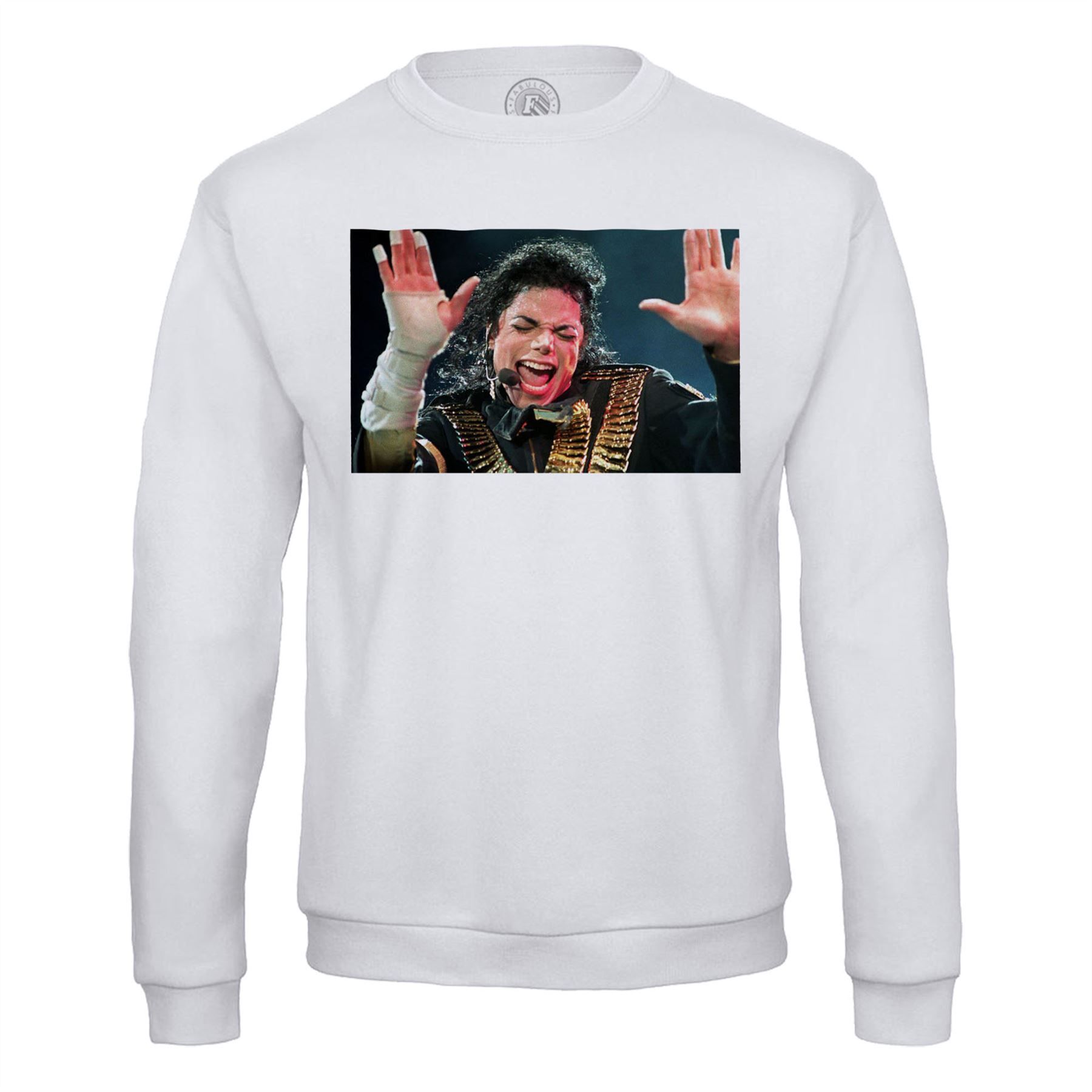 Sweat Shirt Homme Michael Jackson Concert Live Chanteur Pop Star Celebrite