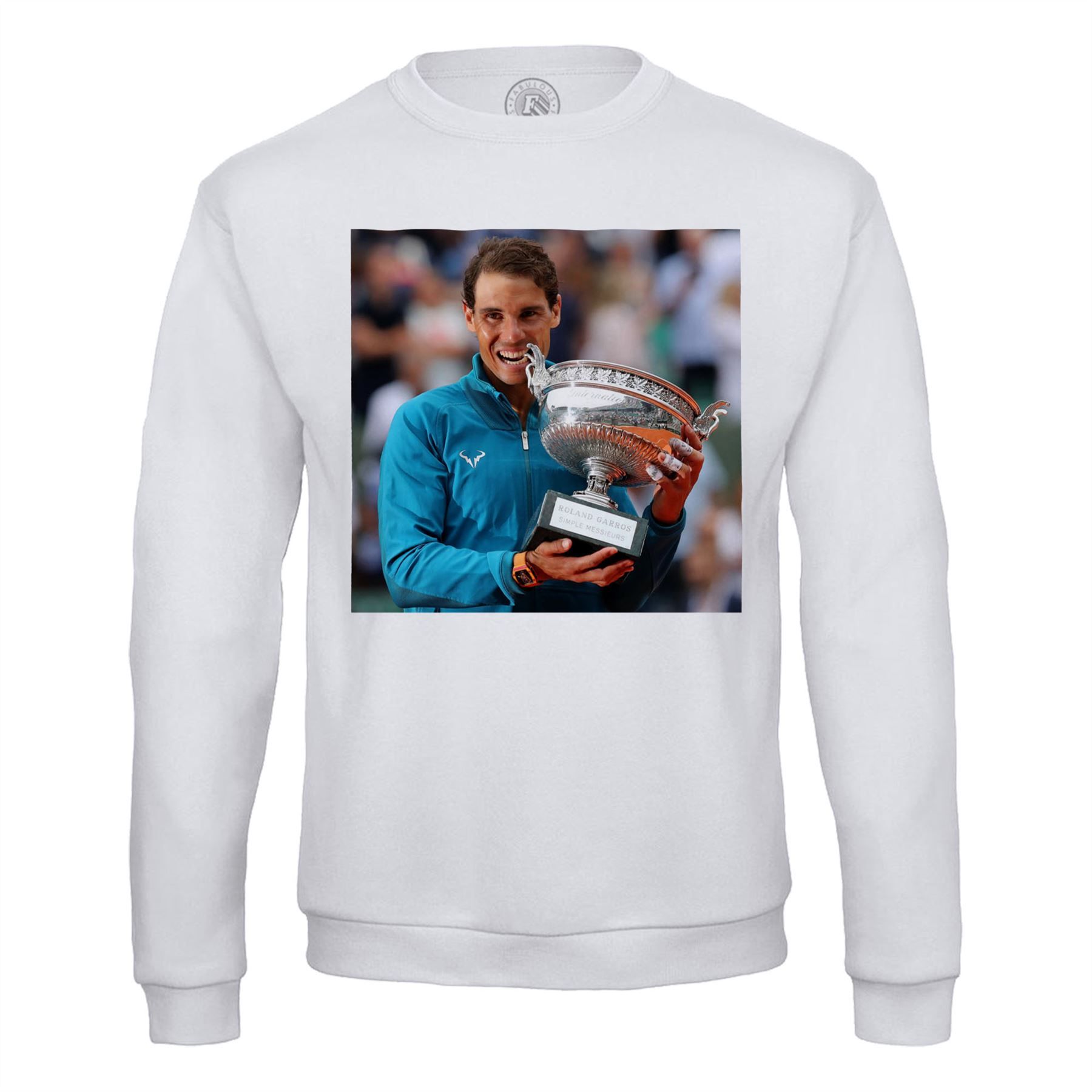 Sweat Shirt Homme Trophee Grand Chelem Rafael Nadal Tennis Superstar Sport