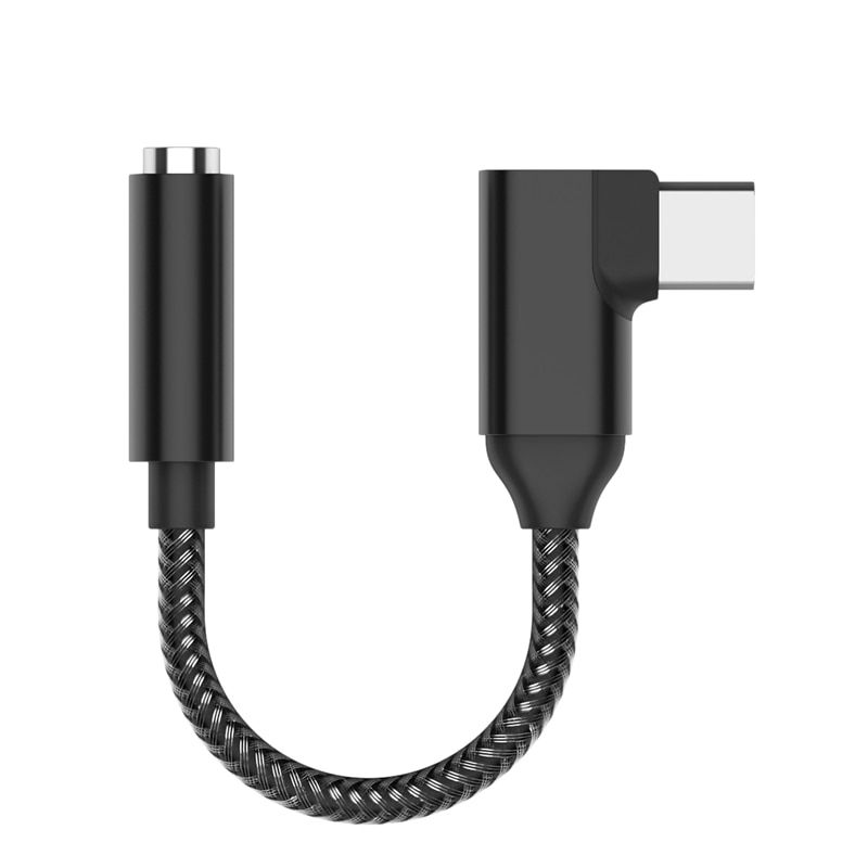 Amplificateur de casque Portable, adaptateur USB C à 3.5mm, 90 degrés, pour iPad Pro, Huawei, Samsung Galaxy