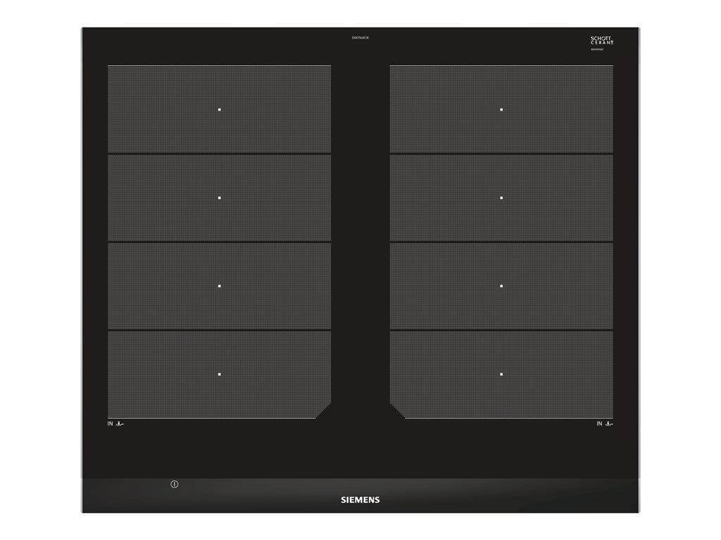Siemens iQ700 EX675LXC1E Table de cuisson à induction 4 foyers