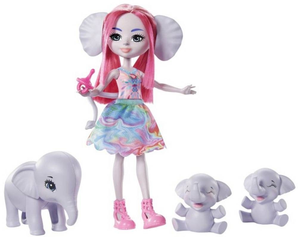 Poupée Avec Animal De Compagnie Mattel Enchantimals Sunny Savanna Esmeralda 15 Cm - vue 2