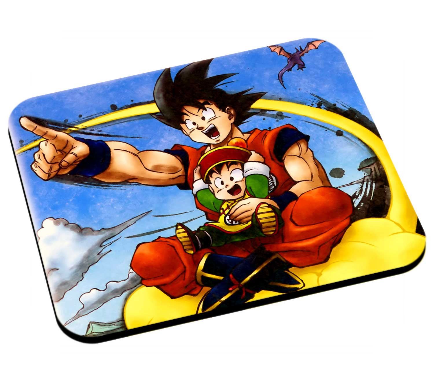 Tapis de souris goku et son fils gohan dragon ball z manga dbz