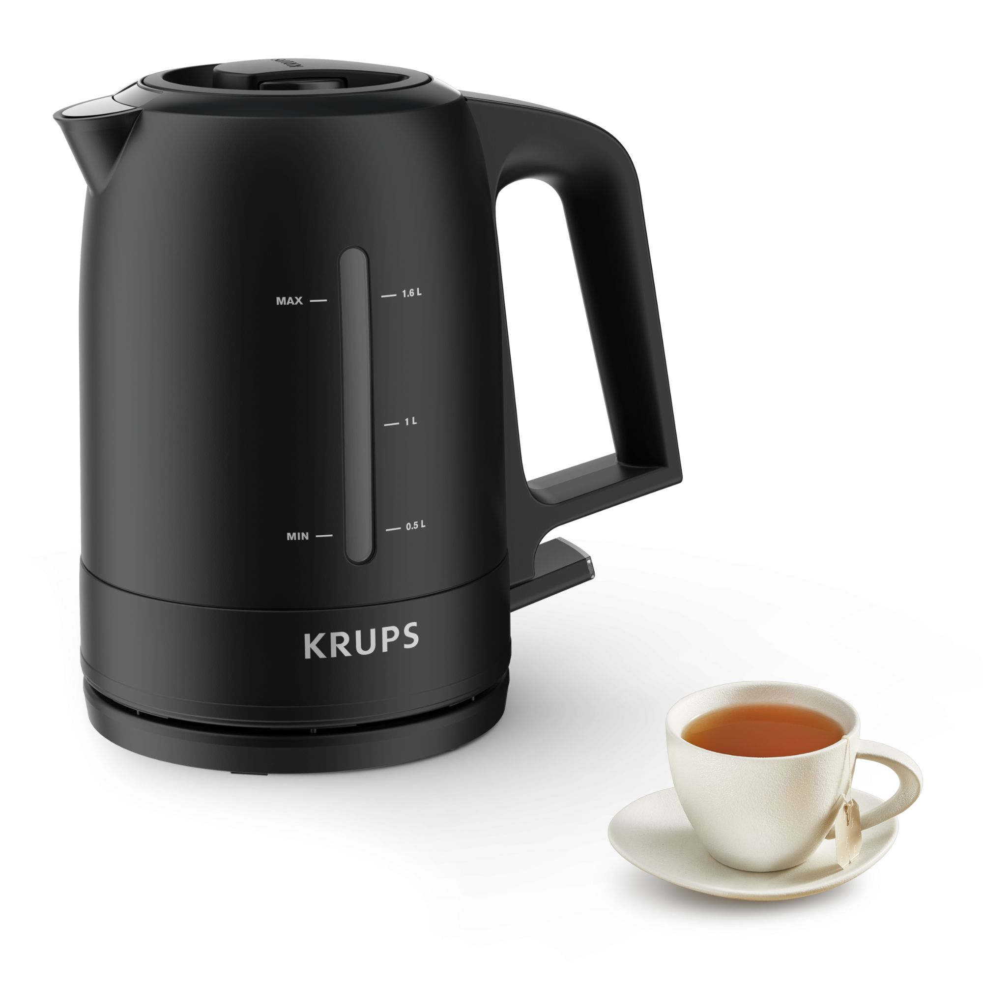 Krups BW244810 - Bouilloire - 1.6 litres - 2.4 kWatt - noir