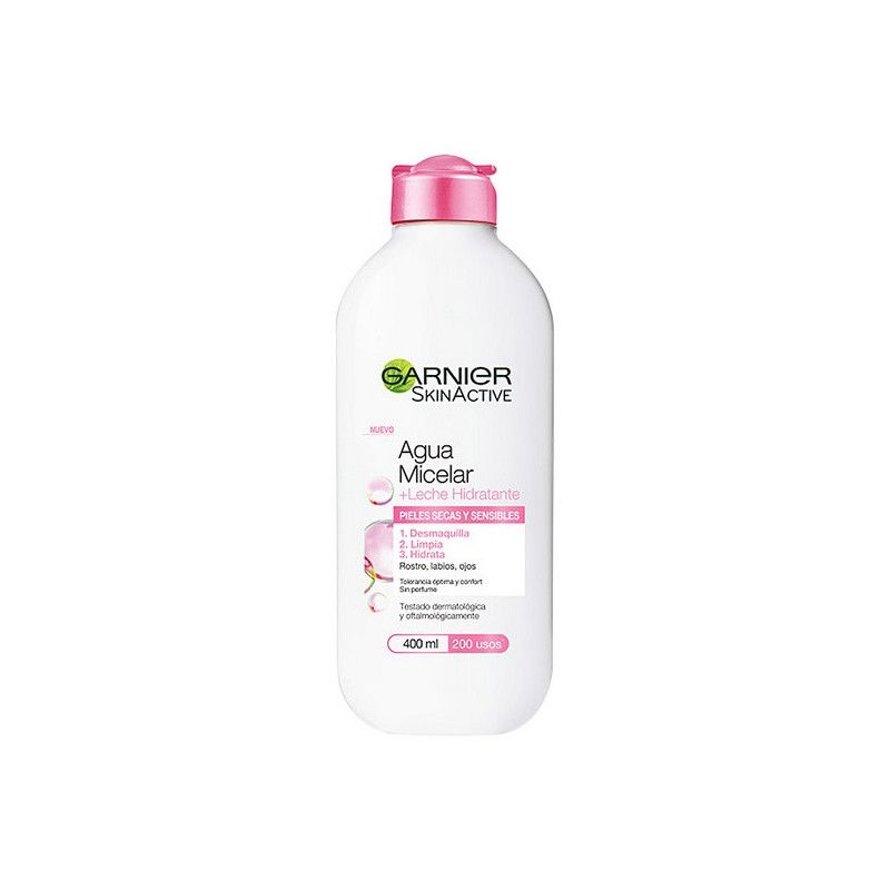 Garnier Skinactive Agua Micelar Leche Hidratante 400ml