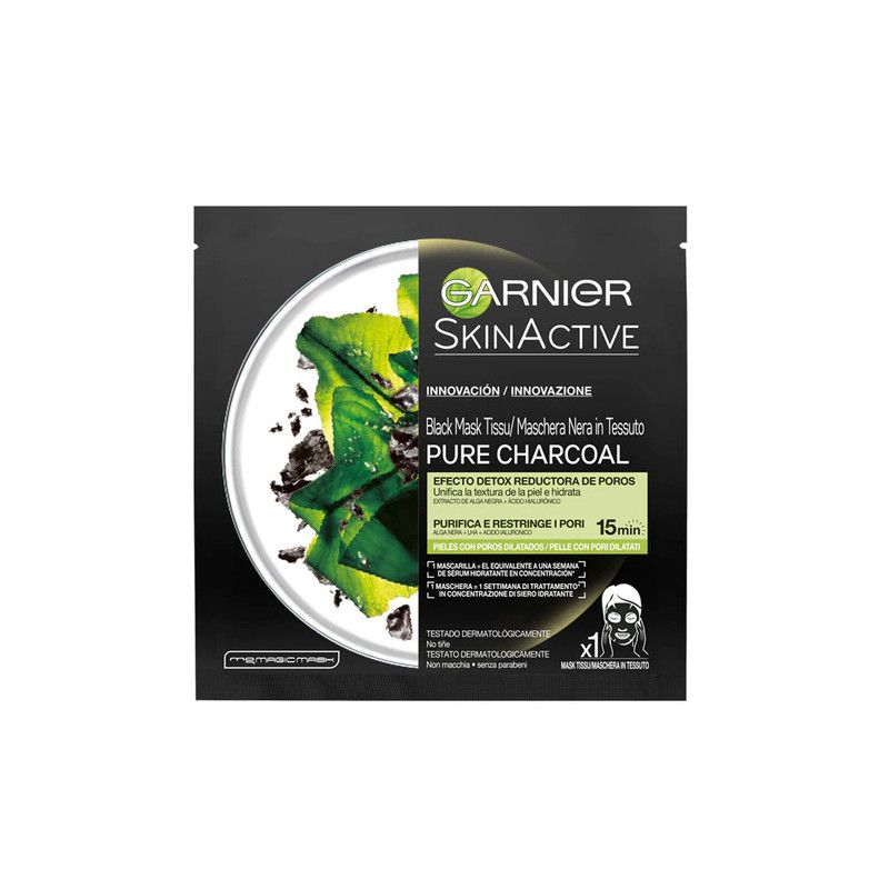 Pure Charcoal mask tissu detox effect 28 gr - vue 3