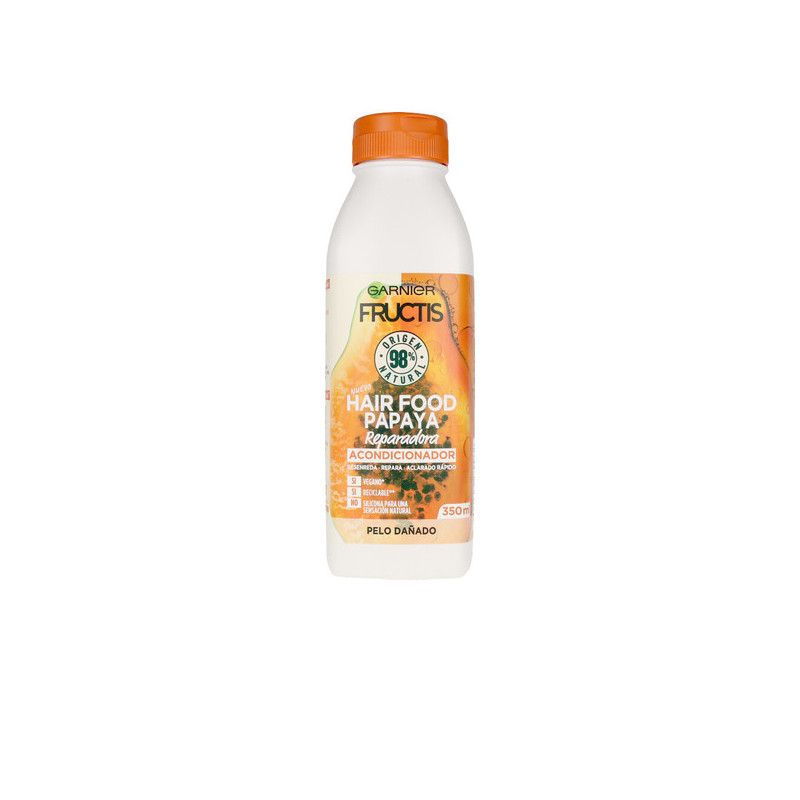 Fructis Hair Food après shampooing réparateur à la papaye 350 ml - vue 3