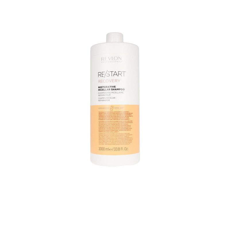 RE START recovery restorative micellar shampoo 1000 ml - vue 2