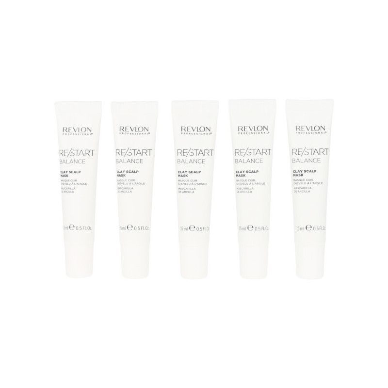 RE START balance clay scalp mask 10 x 15 ml - vue 2