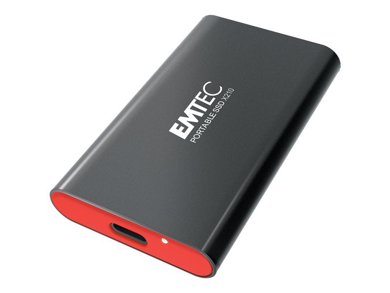 EMTEC X210 SSD externe portable USB 3.2 Gen 2 USB C connecteur
