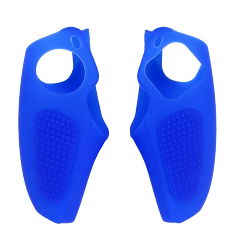 Peau De Protection En Silicone Fendue Pour Console De Jeu Ps5 Portal,Étui Souple,Housse Anti-Rayures,Housse De Manette De Jeu Coordonnante,Étui Grip - Type Blue