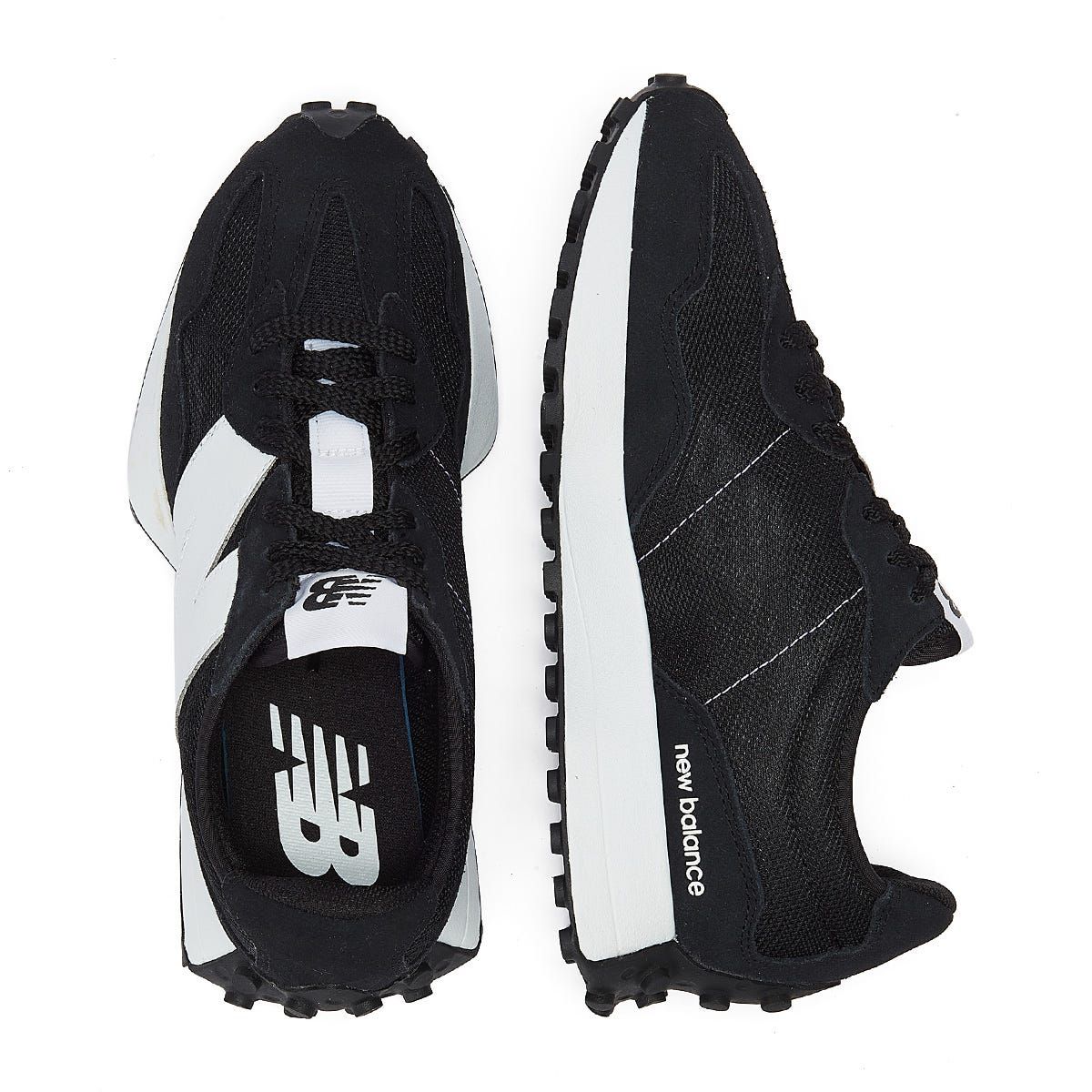 New Balance 327 Black Trainers - 42