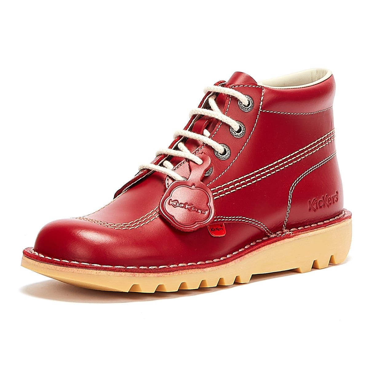 Kickers Kick Hi Bottes En Cuir Pour Homme