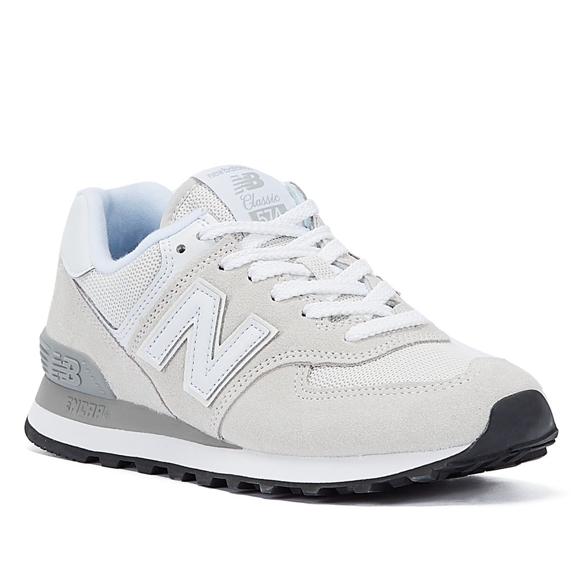 New Balance 574 Nuages De Nimbus Baskets Pour Femmes En Gris Clair - 36