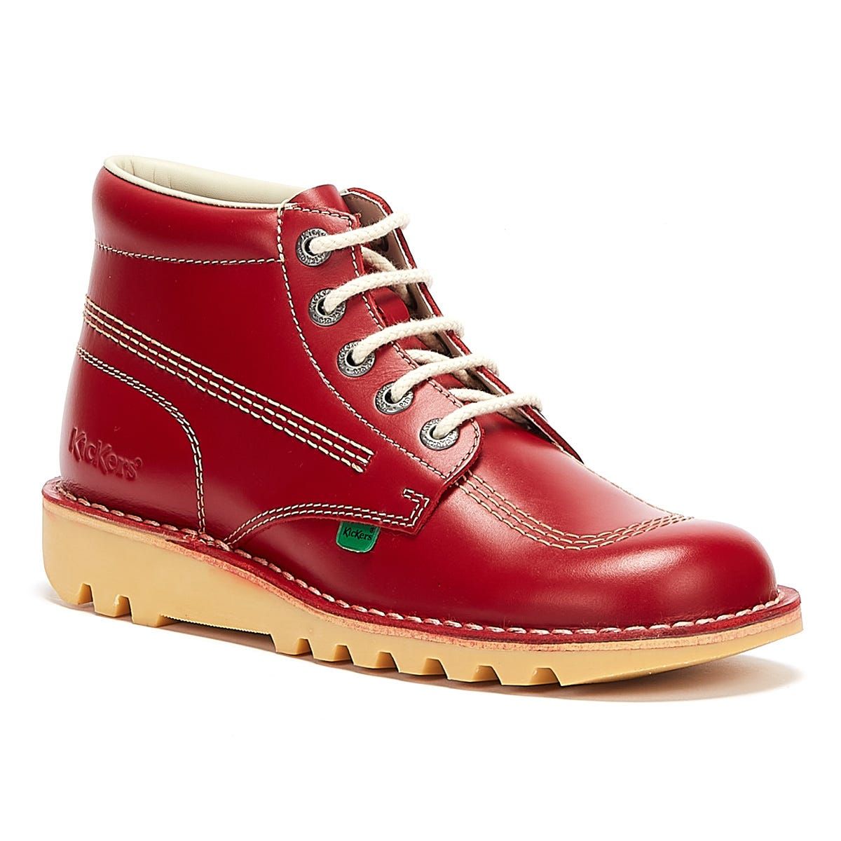 Kickers Kick Hi Bottes En Cuir Pour Homme - vue 2