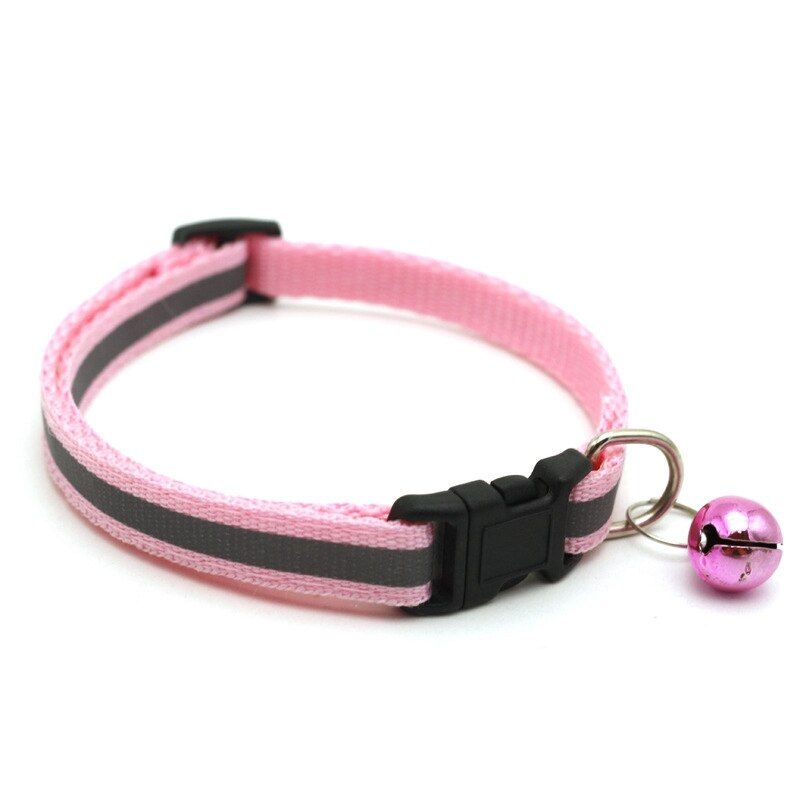 H-Neck 25-40 Cm -Collier En Nylon Réfléchissant Pour Chien, Accessoire Pour Chiot Et Chat, Accessoire Pour Chiot, Grande Cloche, Aju