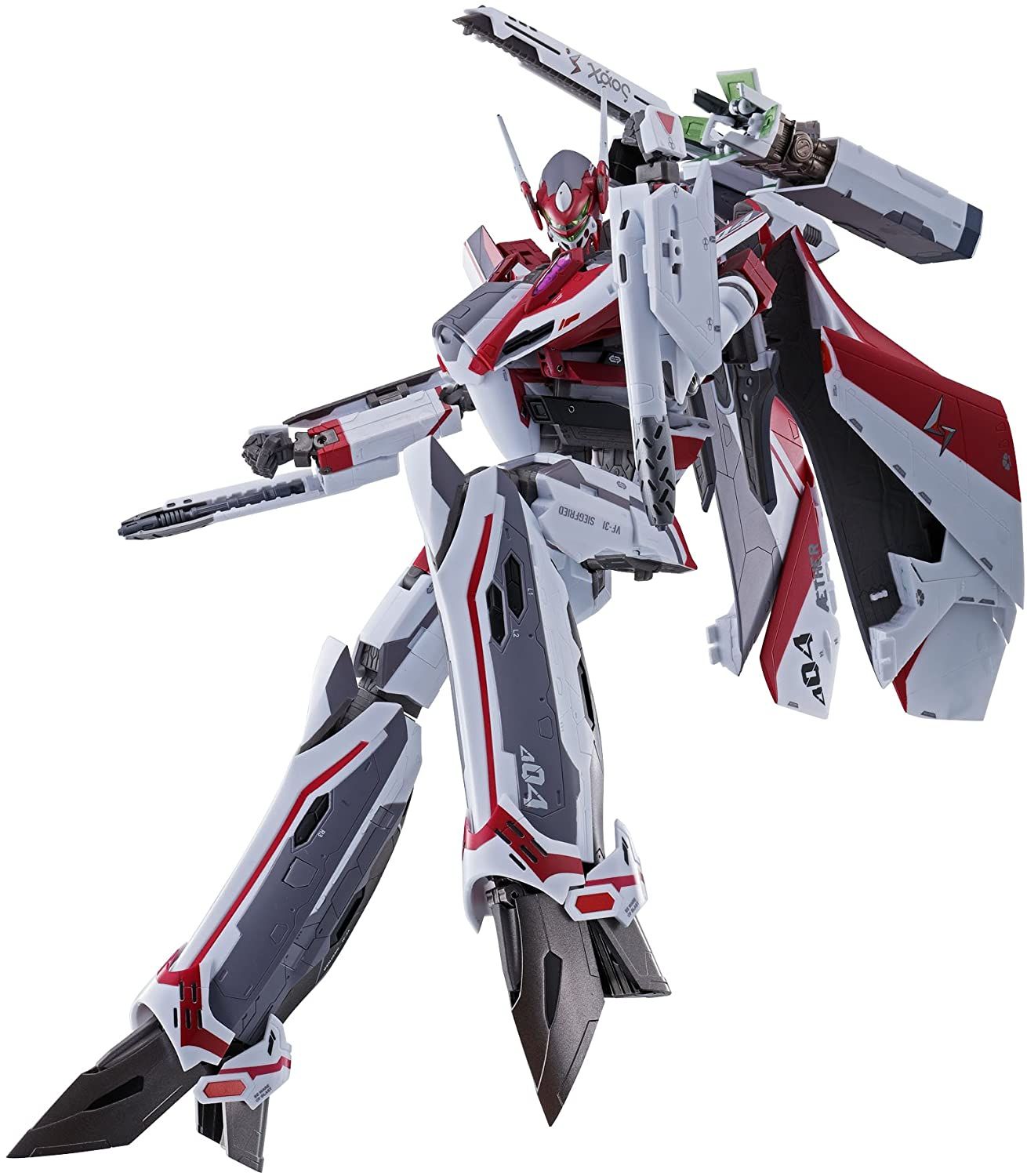 Dx Chogokin Macross Delta Vf 31c Siegfried Mirage Farina Genus Approx. 260mm Die Cast & Abs&pvc Painted Posable Figure [Import Japonais]