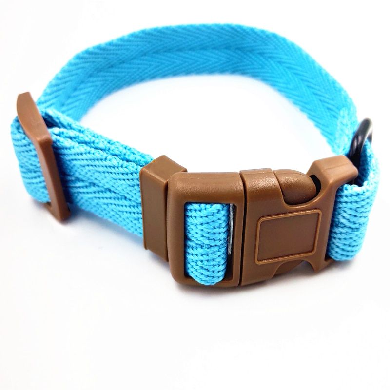 Bleu-L -Collier En Nylon Pour Animal De Compagnie, 7 Couleurs Réglables, Accessoire Pour Chien Et Chat, Accessoire Offre Spéciale