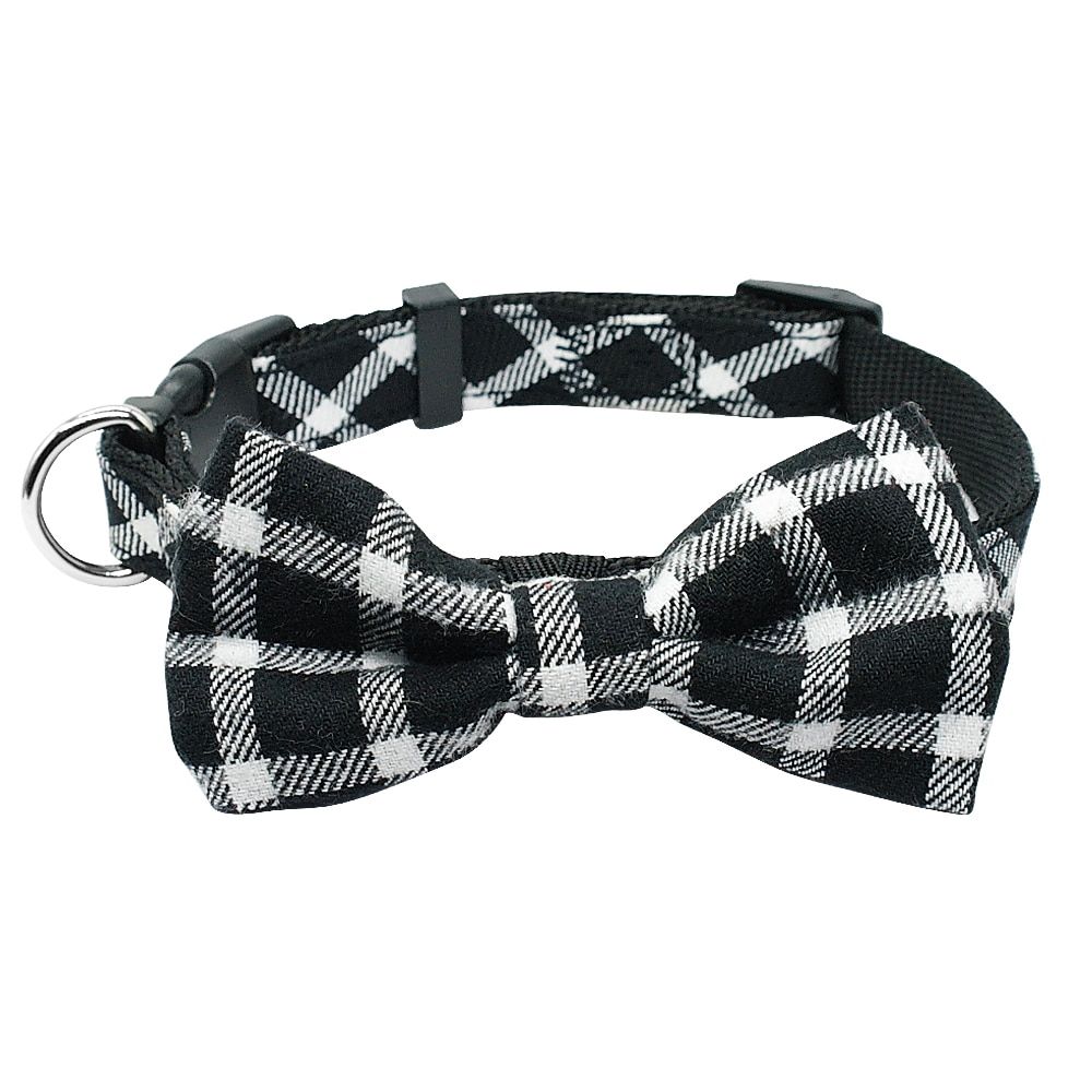 Black-S -Collier Avec N¿Ud Papillon Pour Chien, Gentleman, Accessoire Avec N¿Ud Papillon Pour Chaton Et Chat, Ajustable Pour Petits
