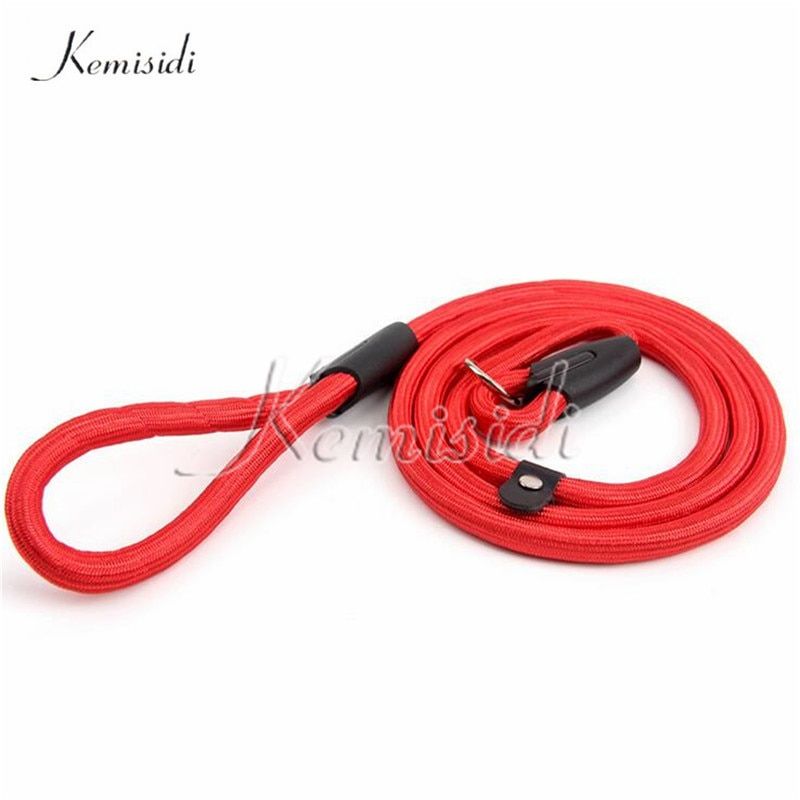 Rouge-8x1300mm -Kemisidi ? Laisse De Contrôle Pour Chien Et Chat, En Nylon, Souple, Pour La Marche, Taille S L