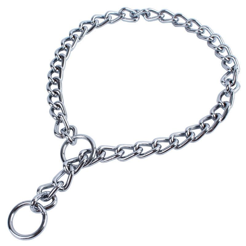 L -Collier En Métal Inoxydable Pour Animaux De Compagnie, Chaîne En Métal Inoxydable Pour Chien, Idéal Pour Golden Retriever, Grand
