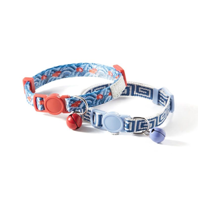 Meilleurs prix pour Blue-S (Neck 20-30cm) -Ufbemo Fournitures Pour Animaux De Compagnie Collier De Colliers De Chat Avec Cloche Paquet De 2 Pièces Étiqu