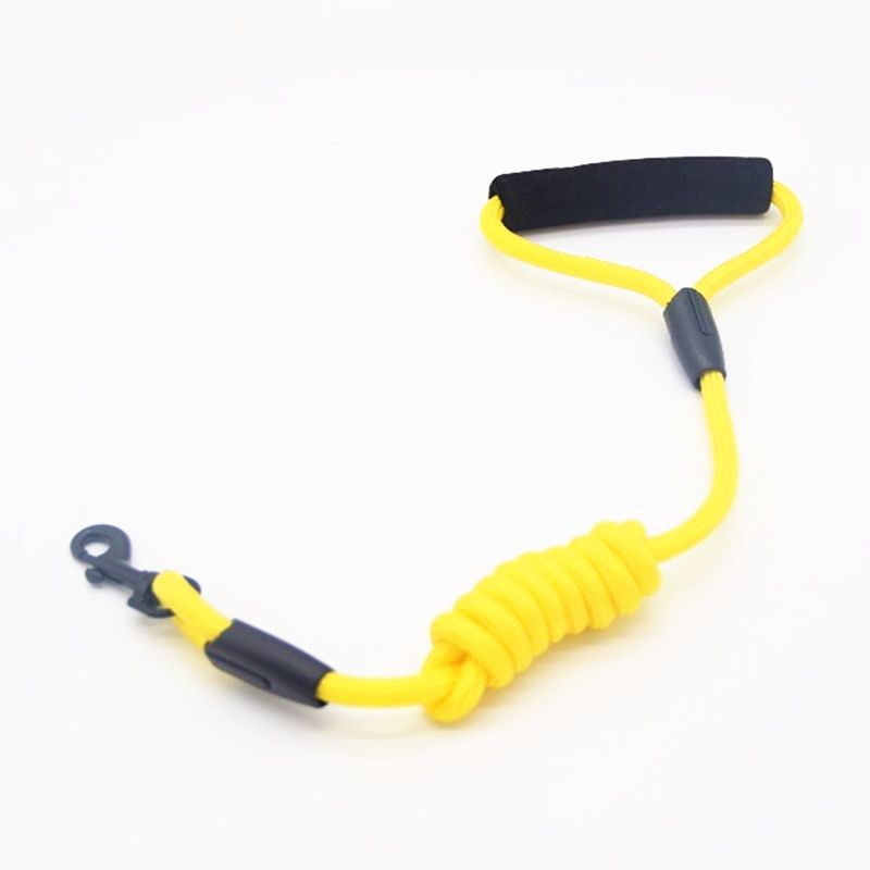 Yellow-L -Offres Spéciales Chien Laisse Chien Traction Corde Pour Animal De Compagnie Laisse Fournitures Pour Animaux De Compagnie L