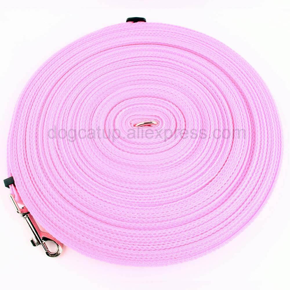 Pink-15m -Laisse Réglable Pour Chien, Accessoire Pour Animaux De Compagnie, Longueur 10m, 15m, 20m, 30m, 50m, Pour Chat, Entraînemen