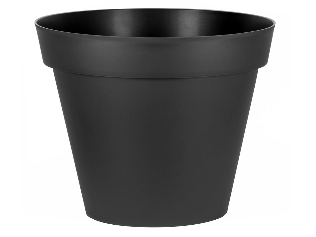 Pot De Fleur Rond Toscane 100 X H.79 Cm Anthracite