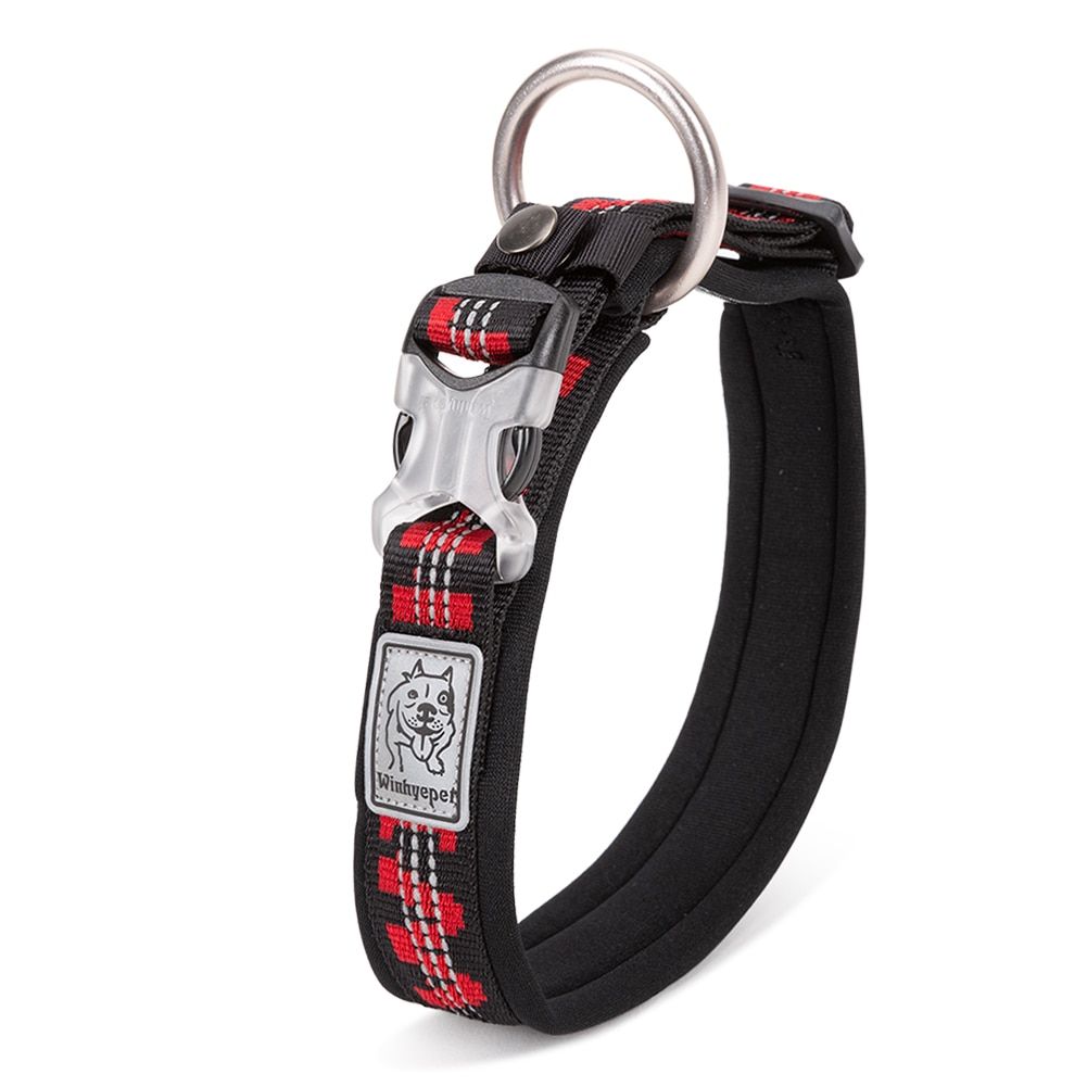 Black-M -Truelove ? Collier Pour Animal De Compagnie, Meilleur Rembourré En Néoprène, Réfléchissant 3m, Pour Grands, Moyens Et Petit