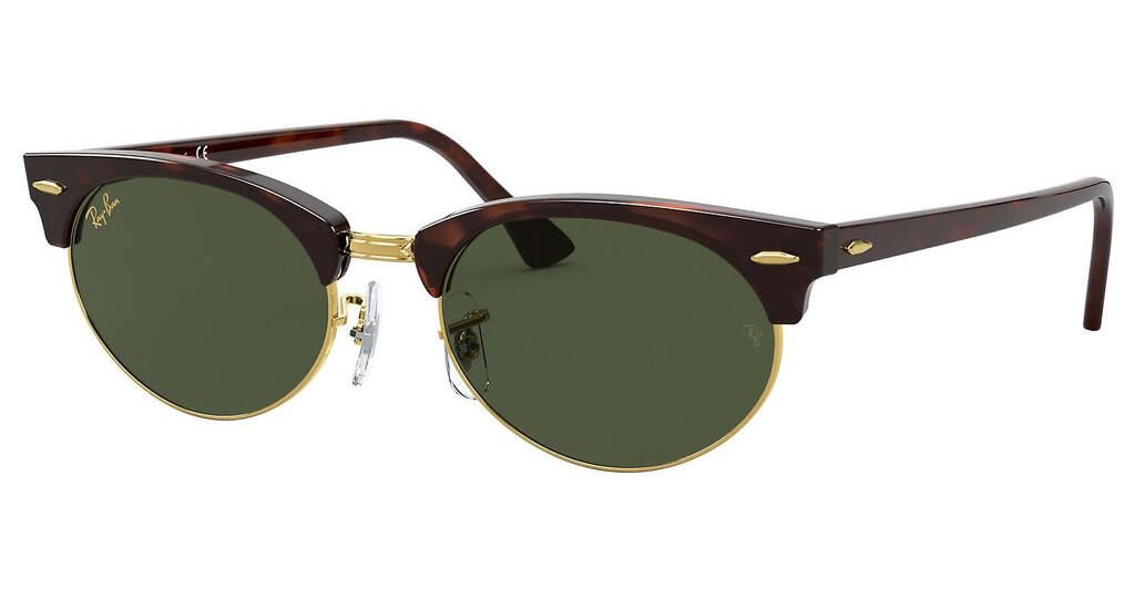Lunette De Soleil Ovale Ray Ban Doré