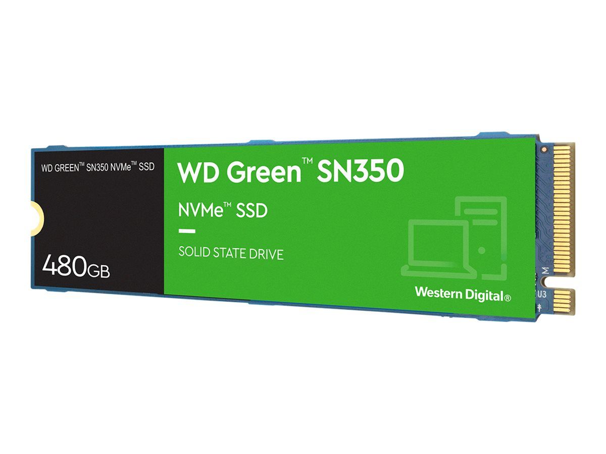 Western Digital SN350 480 Go .2 PCI Express 3.0 NVMe Neuf - vue 3