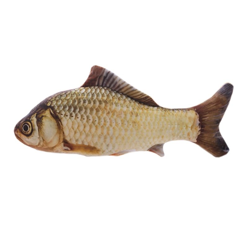 Jouets En Forme De Poisson Pour Chats, En Peluche, Cataire, Menthe, Kedi Kitty, Morsure, Chiot, Acce 2 30cm
