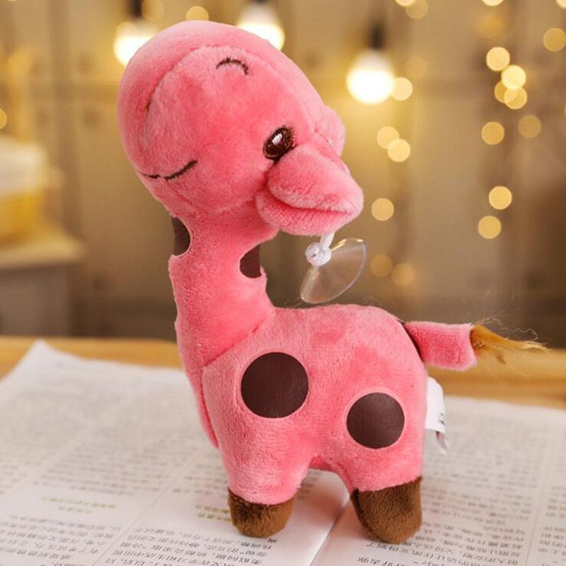 Jouets À Mâcher Pour Animaux De Compagnie Et Enfants, En Forme De Cerf, Dessin Animé, Chien, Chiot Rose 25cm