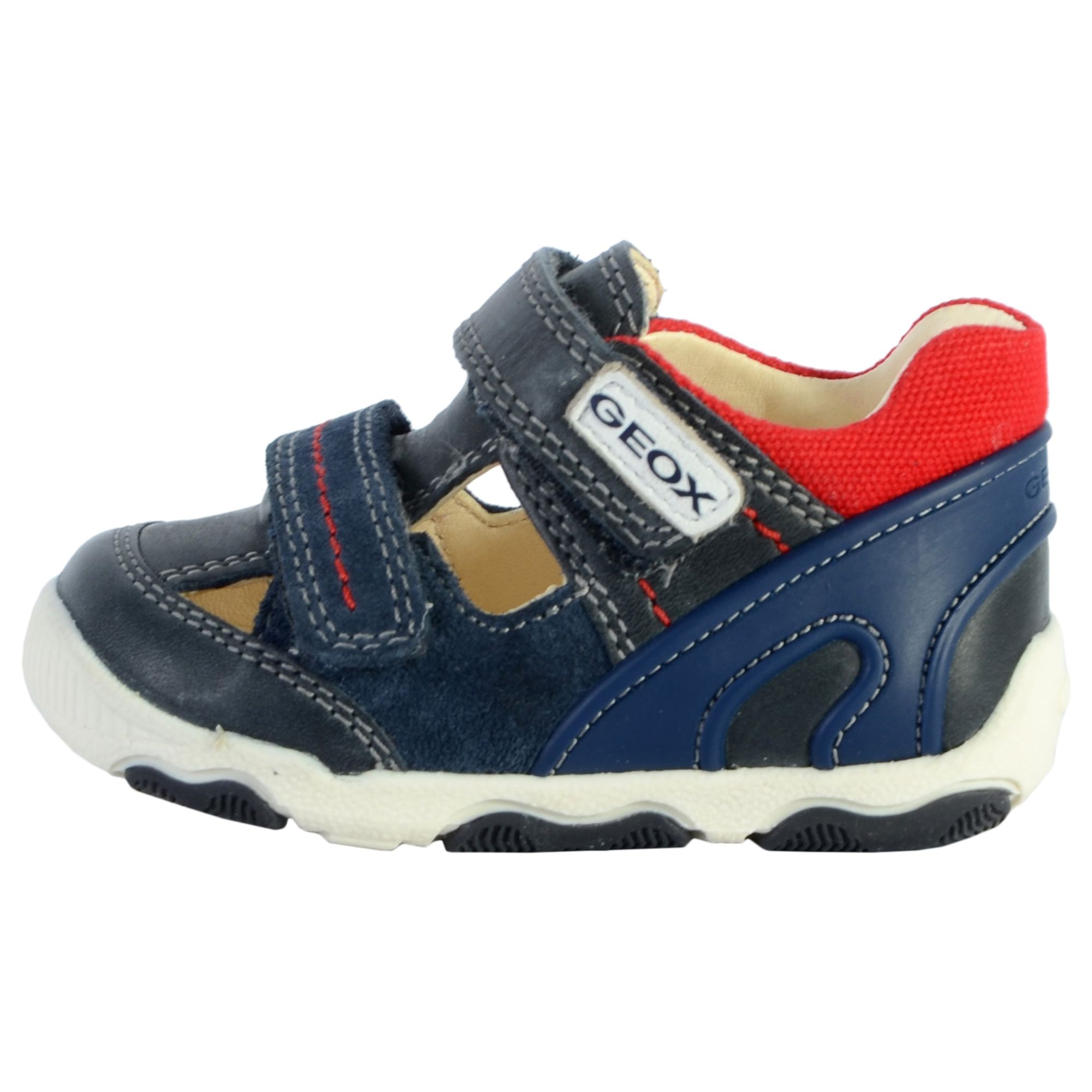 Baskets basses enfant Geox Basket Cuir Balu