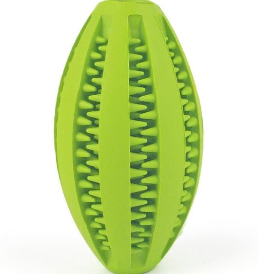 Boule À Mâcher Pour Chien De Compagnie, Jouets, Élasticité Interactive, Mâcher Les Dents, Mordre Et Green Oval S