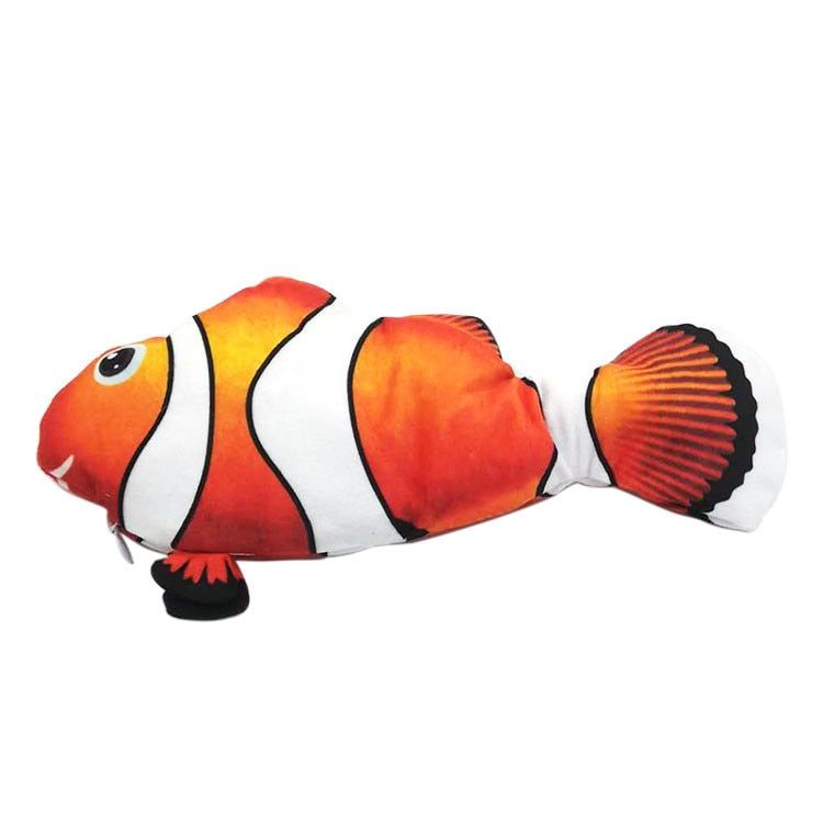 Jouet Électronique En Forme De Poisson, 30cm, Pour Chien Et Chat, Accessoire De Simulation Avec Char F