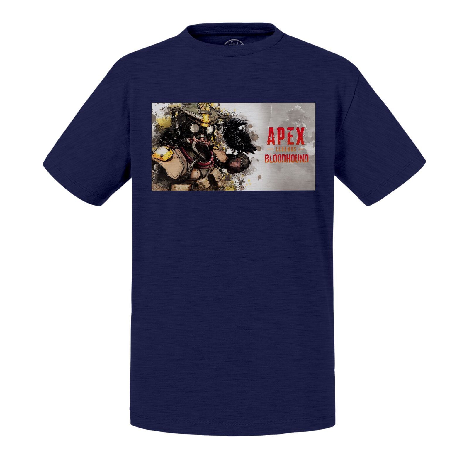 T-Shirt Enfant Apex Legends Bloodhound Corbeau Battle Royale