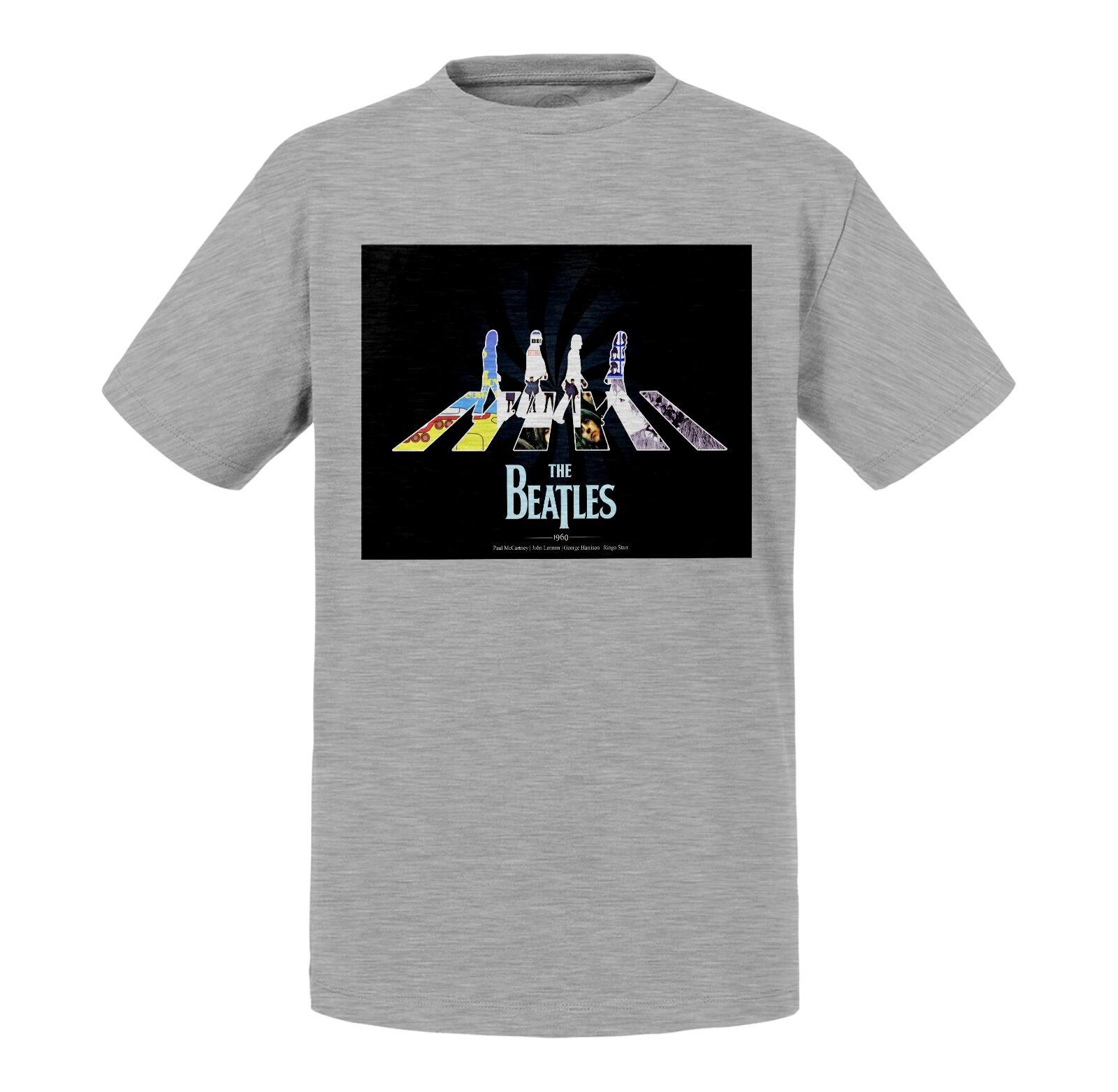 T-Shirt Enfant Beatles Abbey Road Pop Album Artwork