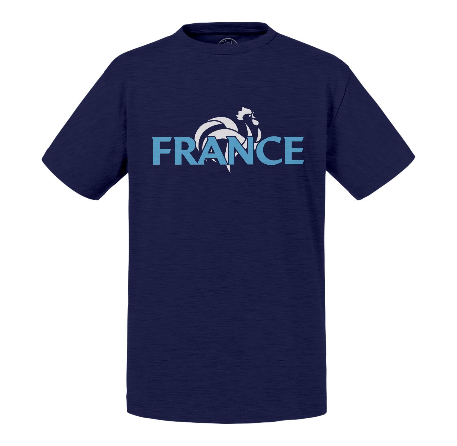 T-Shirt Enfant France Equipe Nationale Sport Foot Ballon